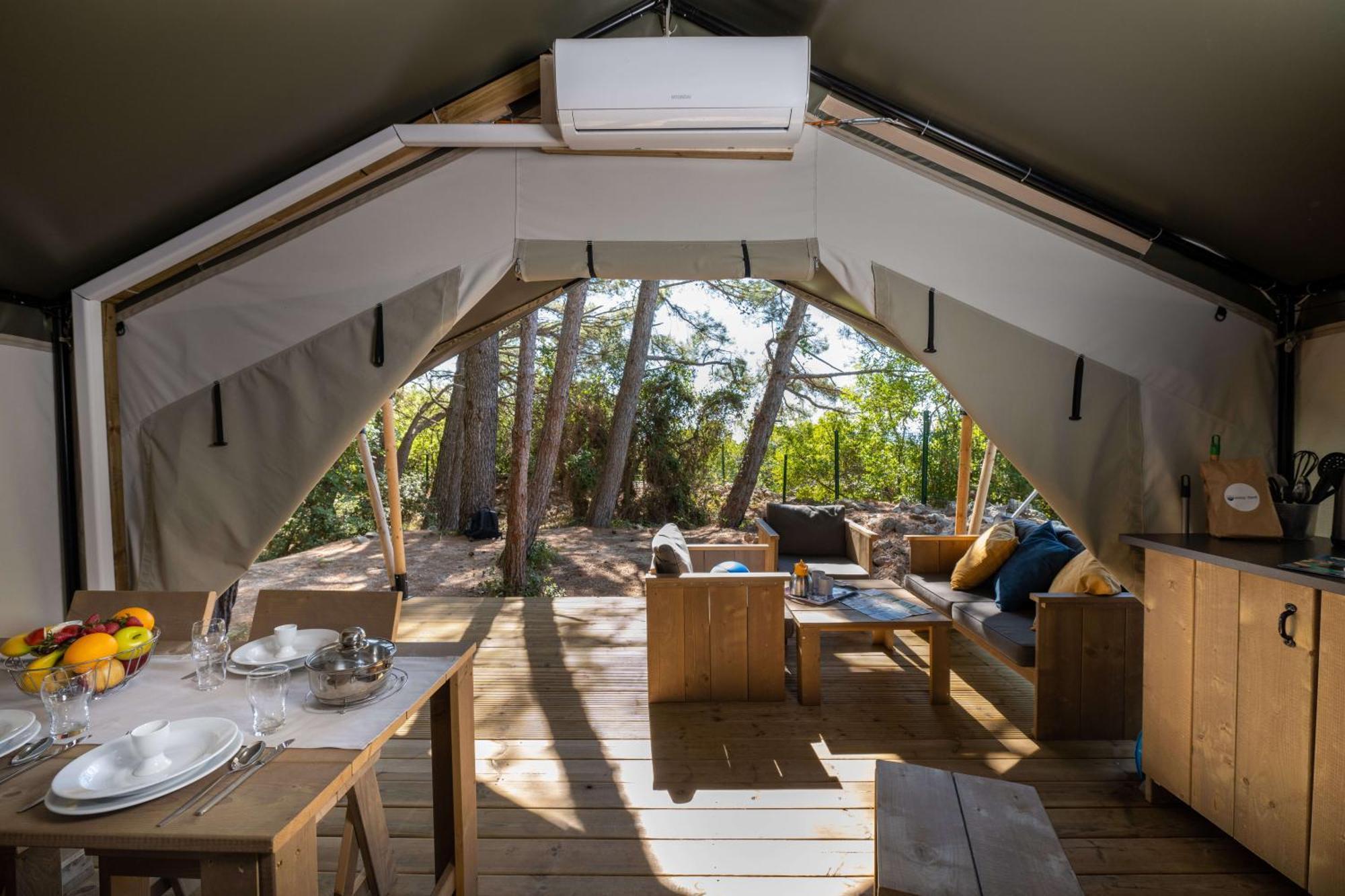 Easyatent Safari Tent Comfort Krk كرك الغرفة الصورة